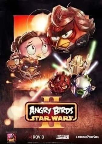Постер Angry Birds Star Wars 2