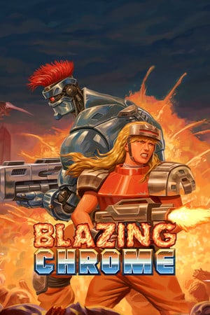 Постер Blazing Chrome