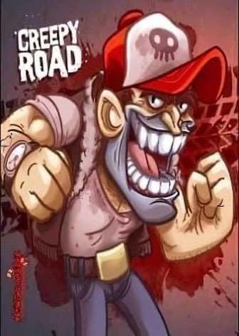 Постер Creepy Road