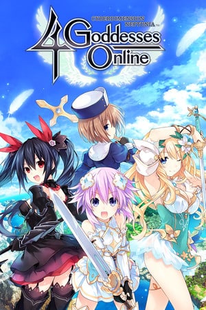 Постер Cyberdimension Neptunia: 4 Goddesses Online