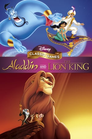 Постер Disney Classic Games: Aladdin and The Lion King