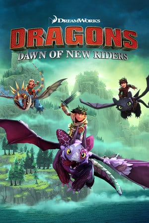 Постер DreamWorks Dragons: Dawn of New Riders