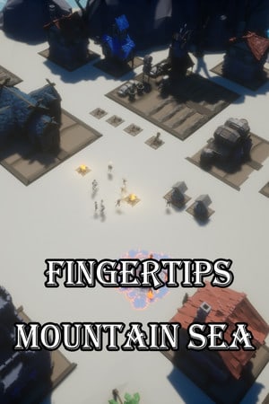 Постер Fingertips mountain sea